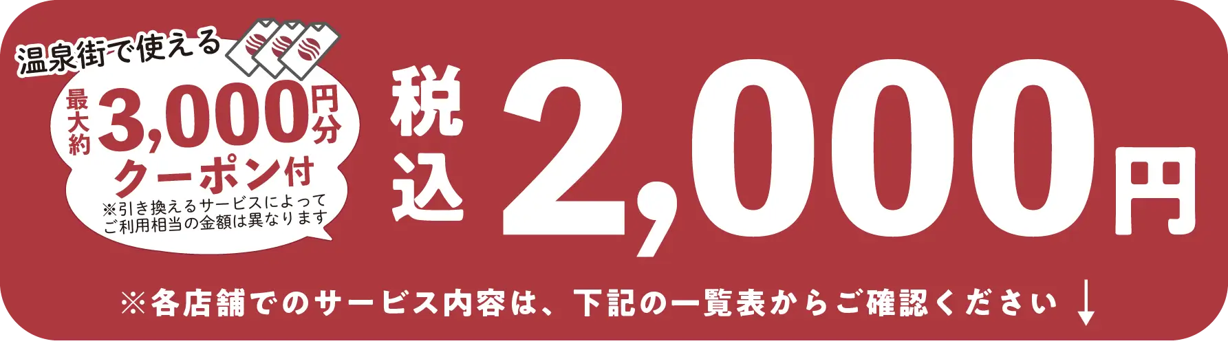 そぞろ歩きっぷ価格