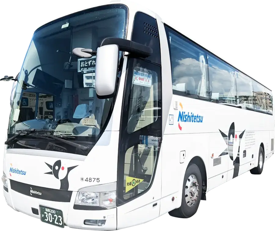 西鉄の高速バス「萩・長門おとずれ号」の車両